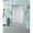 Stainless Steel, variant on SDR965EZ-SS-4725-10 Belmore 46.25-47.25 x 72 in. Frameless Hinged Shower Door in Stainless Steel