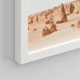 thumbnail image 5 of PixonSign Framed Wall Art Arizona Desert Valley Southwest Prints, Set of 4 Red Grand Canyon Wall Decor Arts, Nature Photo Wall Décor, Adhesive Canvas Poster, Modern Home Artwork - 11"x14" White, 5 of 5