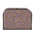 thumbnail image 2 of Pofeuu Daisies Flowers Print Toaster Cover 4 Slice, Bread Dust Cover & Fingerprint Protection, Kitchen Small Appliance Covers(Toaster Cover), 2 of 7