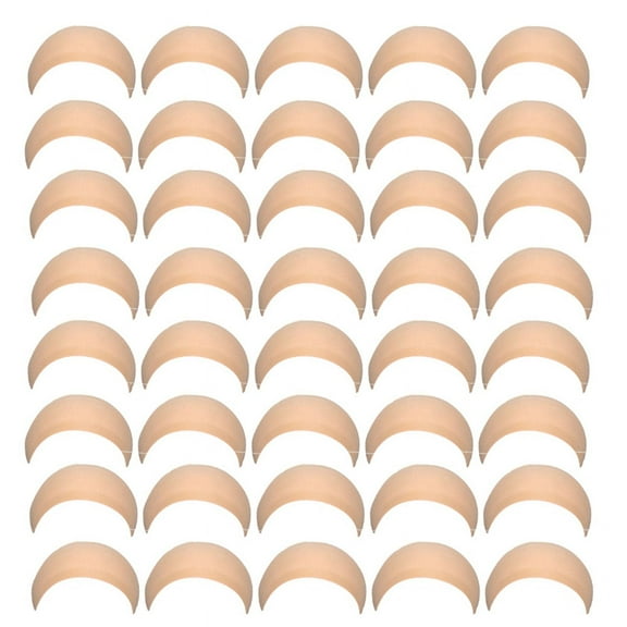Nylon Wig Cap Ultra-Thin Elastic Natural Transparent HD Wig Cap Suitable for Front Lace Wig Summer Wear Comfortable,40Pc