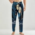 thumbnail image 2 of Howls Moving Castle Mens Pajama Pants Microfleece Pajama Bottoms Sleepwear PJ Sleep & Lounge Pants, 2 of 7