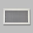 thumbnail image 1 of 8" x 14" Floor Register Vent Cover (VR-102) – Prima Decorative Cast Aluminum HVAC Grille with Damper, Modern & Contemporary Powder-Coated Repaintable Design for Floors, Walls & Ceilings, 1 of 14