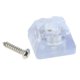 thumbnail image 4 of Paquete de 8 almohadils transparentes para muebles, pies de muebles, deslizadores deslizantes, protector de alfombras , , sofá, sofá Tornillo Cuadrado de 24mm Baoblaze Cojín antideslizante para pies de silla de mesa, 4 of 8