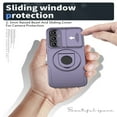 thumbnail image 5 of SaniMore Case for Samsung Galaxy S24, Kickstand Holder, Magnetic Car Mount, Function Slim Fit Protection Shockproof Anti-fall Magnetic Heavy Duty Protective Cover for Galaxy S24, Purple, 5 of 6
