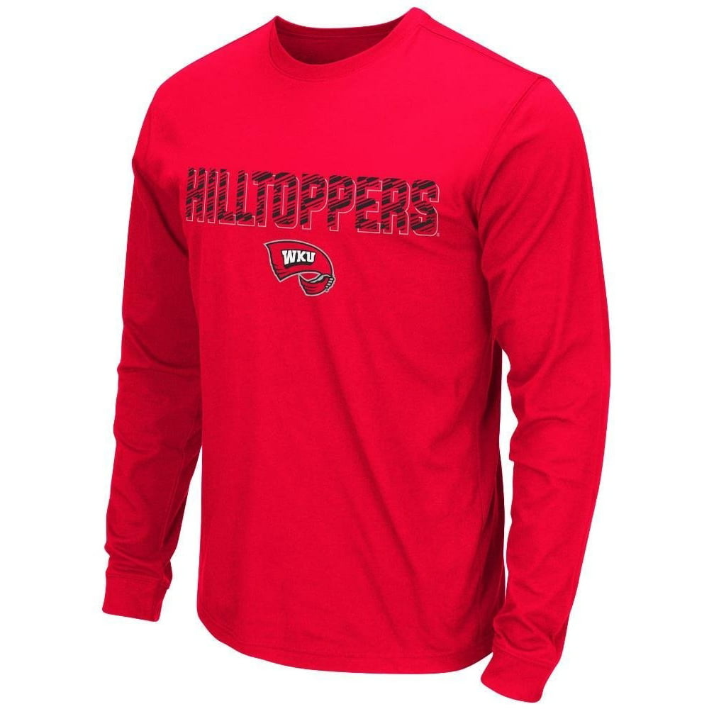 Colosseum Athletics - Mens NCAA WKU Hilltoppers Long Sleeve Tee Shirt ...