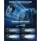 thumbnail image 3 of Expulsor de ventilador alimentado por batería, luz LED portátil de 24000 mAh, 3 of 9