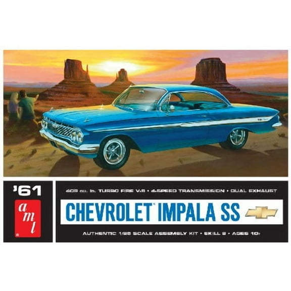 AMT 1961 Chevy Impala™ SS Plastic Model Kit, 1/25 Scale