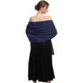 thumbnail image 1 of ORUYROP Châle Foulard Enveloppements Doux Chiffon Dentelle Pashmina pour Robes de Soirée pour occasions Formelles, 1 of 7