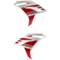 thumbnail image 1 of Par De 2 Cubiertas Delanteras Superiores Rojo Con Blanco Para Rt200 Gp 2017 De 2019 Italika Original, 1 of 3