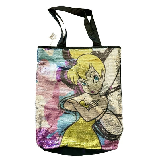 Disney Tinker Bell Glimmering Tote Hand Bag