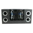 thumbnail image 3 of Pyramid 10" 1000W Dual Car Audio Subs Box Subwoofers Bandpass w/Neon (2 Pack), 3 of 8