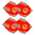 thumbnail image 4 of Papel chino Xuan Doufang rojo cuadrado, papel rojo escribible, decoraciones de año Nuevo chino 2026 para hogar, tiendas, restaurantes y oficinas. 34 cm x 34 cm, 4 of 8