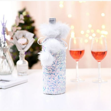 

WANYNG Christmas Decoration Set Plush Beam Set Santa Claus Bag
