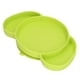 thumbnail image 3 of Las Placas De Succión Para Bebés Evitan Que Se Resbalen Las Placas Divididas Para Niños De Silicona De Colores Brillantes Para Niños Pequeños EOTVIA Verde, 3 of 8