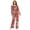 Cherry Blossoms, variant on Long Sleeve Pajama Set For Women Comfy Set Soft Sleepwear Colorful Balls and Cherry Blossoms