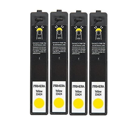Primera 53424 LX900 yellow ink 4 Pack