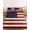 Red/Blue, variant on Twin XL Size Fitted Sheet Set - American Flag 2 Piece Bedding Sets 16" Deep Pocket Fitted Sheet with 1 Pillowcases, Vintage Wooden Star Striped Red Blue Brushed Microfiber Hotel Luxury Bed Sheets