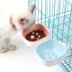 thumbnail image 2 of Cuenco colgante para mascotas, jaula para perros y gatos, comedero fijo, fácil limpieza, cuencos de comida antiatragantamiento para cachorros, alimentación lenta, plato de agua potable para gatitos, 2 of 5