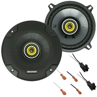 Kicker CS Series Rear Door Factory Speaker Replacement Package Fits 2007-2014 Chevrolet Tahoe Hybrid, Tahoe