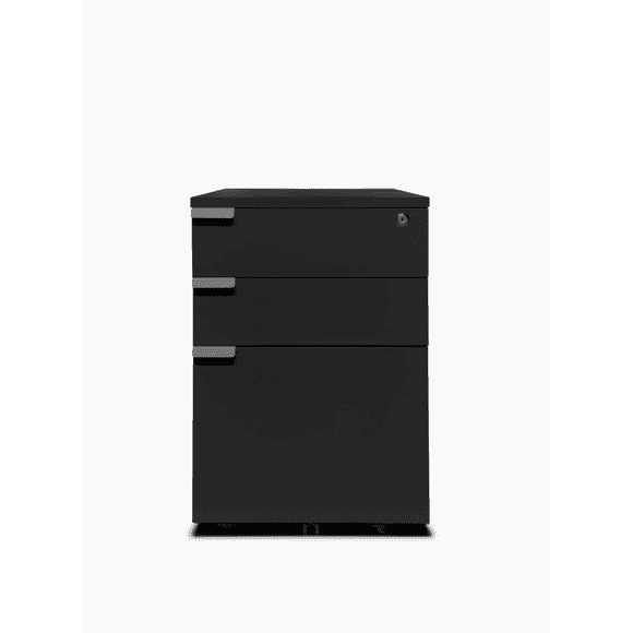 Archivero Melamina con Cerradura Space BBF Negro