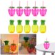thumbnail image 1 of Vasos para Piña Y Fresa Con Vasos Fiesta Con Pajita (vasos Mixtos) 10 Uds., 1 of 9