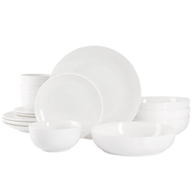 Juego de vajilla Gibson Home Gracious Dining 16 piezas blanco