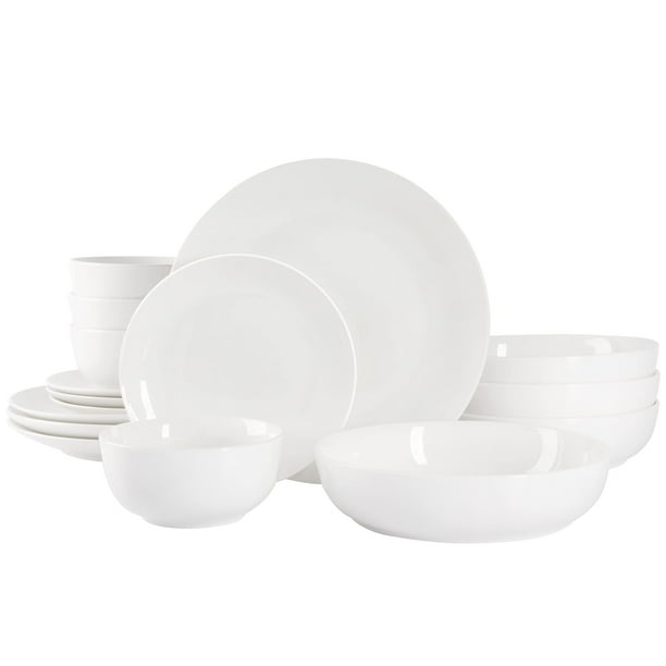 Juego de vajilla Gibson Home Gracious Dining 16 piezas blanco