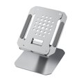 thumbnail image 1 of 1 soporte para computadora portátil, longitud ajustable, soporte universal ergonómico plegable para computadora portátil de aluminio y metal antideslizante, compatible con tableta portátil de hasta 1, 1 of 5