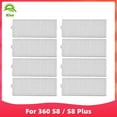 thumbnail image 1 of Fit For 360 S8 / S8 Plus / Honor Choice R2 / R2S Lite Robot Vacuum Cleaner Roller Side Brush Filter Mop Cloths Rag Accessories, 1 of 5