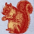 thumbnail image 2 of CafePress - Squirrel - Cute Infant Baby Football Bodysuit, 2 of 3