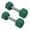 Green, variant on OIUR 1 Pair Children's Mini Dumbbells Baby Workout Dumbbells Safe Silicone Hand Weights Dumbbell Toy for Kids Fitness Physical Development