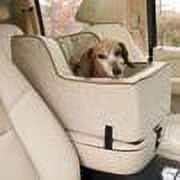 Snoozer Pet Products Luxury High-Back Console Dog Car Seat, Large,  Black, Luxury Microsuede