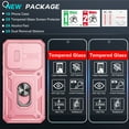 thumbnail image 5 of LeYi Compatible for Samsung Galaxy S23 FE Case with Camera Cover and 2Pack Screen Protector, Pink, 5 of 7