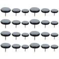 thumbnail image 1 of 24 deslizadores para sillas, deslizadores portátiles para muebles, protectores de suelo para patas de silla con clavos., 1 of 6