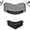 Black, variant on TINKI Real Cabron Fiber Rear Lower Window Trim Hatch Vent Cover Compatible with Chevrolet Corvette C8 2020-2023, Rear Trunk Upper Window Panel Trim Accessories