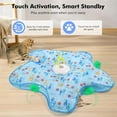 thumbnail image 4 of Interactive Cat Toys for Indoor, Hide and Seek 5-Hole Motion Activated Toy With Moving Concealed Feathers & Mouse Squeaky, USB Rechargeable for  Indoor Bored Adult Cat, 4 of 7