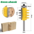 thumbnail image 1 of Adjustable Box & Finger Joint Router Bit Woodwork Cutter Tools Precision Metal Router Bit Strong Joints Quick & Easy Joint Cutting Cabinets Doors Tables Shelves, 1 of 4