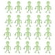 thumbnail image 1 of 20pcs TPR estirable de goma suave luminosa pequeños juguetes de calavera para niños adultos, 1 of 8
