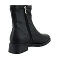 thumbnail image 5 of Aerosoles Dazzy Women's Boots Black Pebbled Stretch Faux Leather Size 9 M, 5 of 8