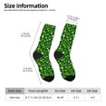 thumbnail image 2 of Fotbe Happy St. Patrick's day Calcetas Largas con Estampado para Hombre y Mujer – Calcetas de Compresión Transpirables y Elásticas, Viajar y Uso Diario Talla 5-11, 2 of 6