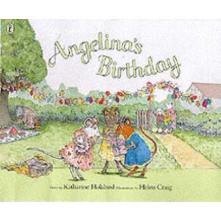 Pre-Owned Angelina s Birthday (Paperback) 0140568719 9780140568714