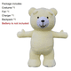 thumbnail image 3 of 2024 Muñeco de peluche de oso de peluche, disfraz de mascota inflable colorido, ropa de oso lindo y divertido, disfraz de oso de dibujos animados, monos de cosplay, 3 of 5