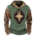 thumbnail image 3 of Sudadera con capucha tradicional india vintage para hombre, ropa informal de gran tamaño, ropa de calle, jerséis unisex, 3 of 5