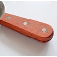 thumbnail image 3 of FLINT- New Creative Stainless Steel Teppanyaki Barbecue Spatula Wood Handle, 3 of 4