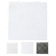thumbnail image 1 of 104 Pin 2.6mm White Square Pegboard, Single Board for Fuse Beads Craft, Pixel Art Board for Keychain Making, 1 of 5