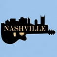 thumbnail image 3 of CafePress - Nashville Guitar Skyline T Shirt - Men's Classic Graphic T-Shirt, 3 of 4