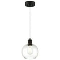 thumbnail image 2 of Access Lighting Burgundy LED Pendant in Matte Black Color, 2 of 4
