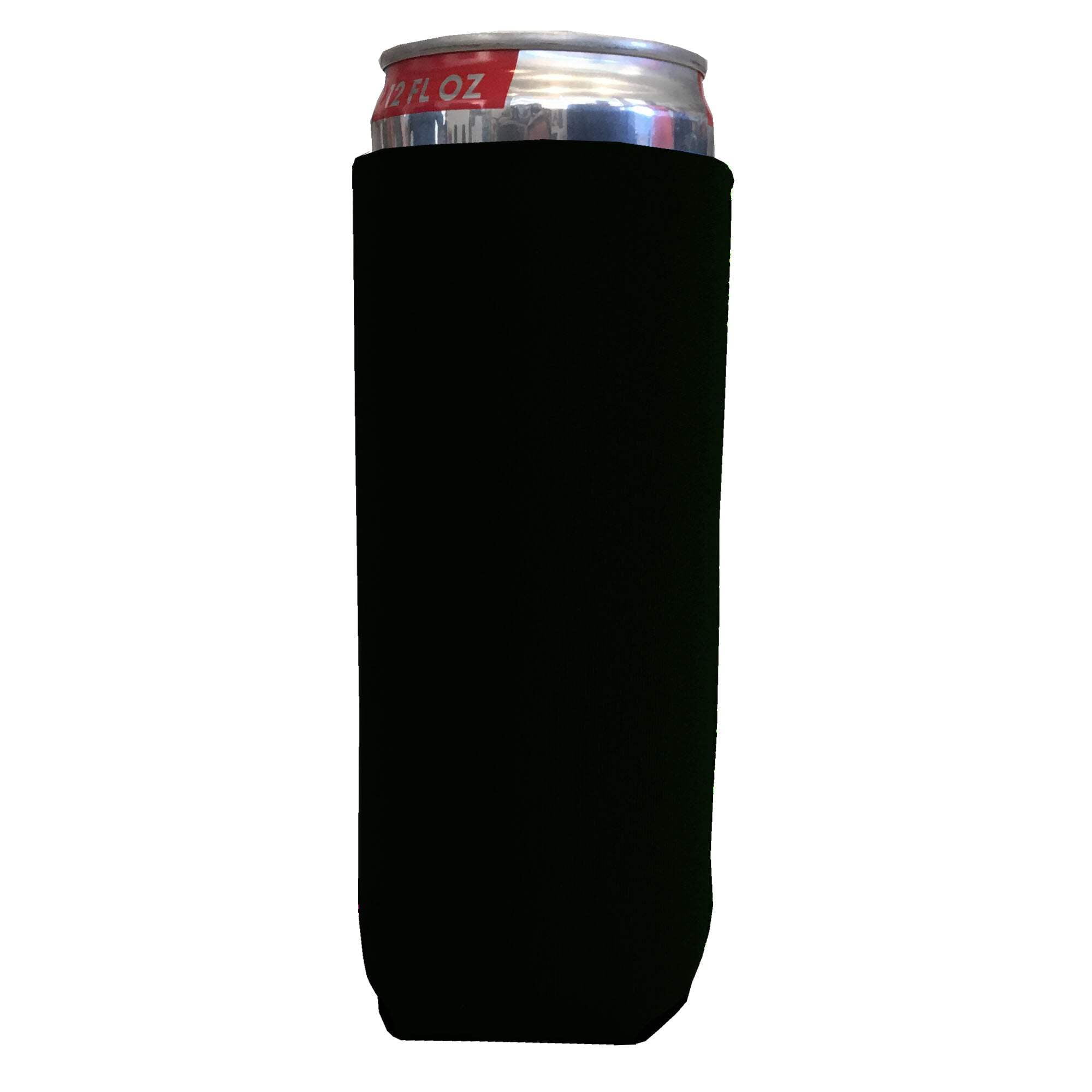 Big Ol' Neoprene 12 Ounce Slim Can Cooler 12 Pack Orange