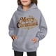 thumbnail image 4 of Sudadera con capucha para niñas y niños, sudadera de manga larga con cuello redondo y estampado de moda, jersey con bolsillo, sudadera de poliéster para niñas, 4 of 8