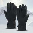 thumbnail image 2 of LEKODE Cold Weather Gloves Fleece Gloves Thermal Gloves for Women Warm Gloves for Men Thermal Gloves Men Warming Gloves Winter Gloves for Women Gloves Black A, 2 of 8